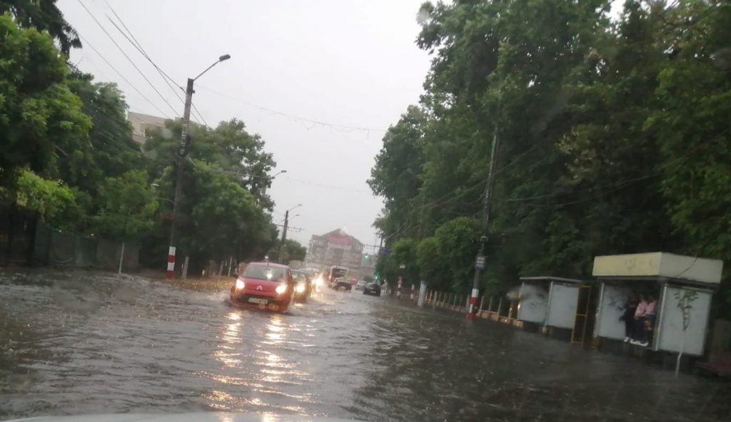 Cât a plouat în județul Gorj