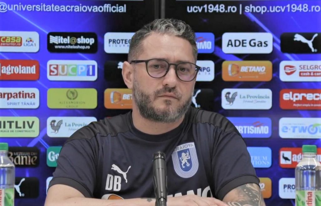 Ce a spus antrenorul Universității Craiova despre meciul cu Dinamo