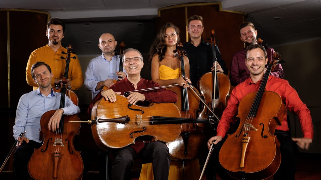 Violoncellissimo, concert extraordinar în parcul Coloanei „fără Sfârșit“