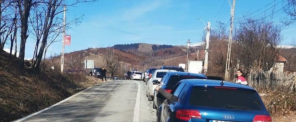 VIDEO Trafic blocat pe Transalpina