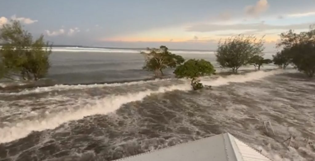 VIDEO: Tsunami în insulare din Pacificul de Sud
