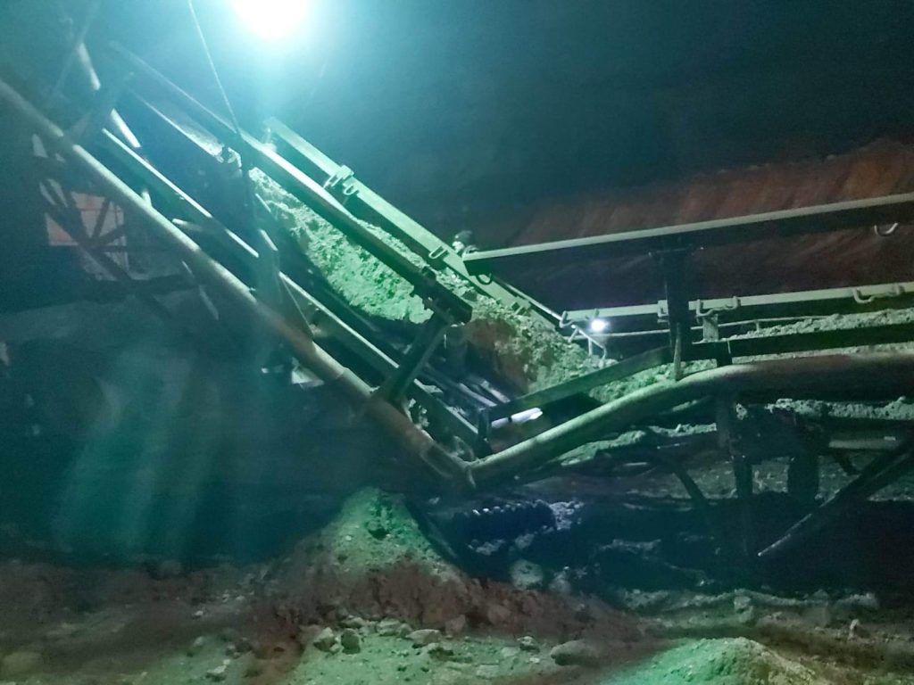 Un nou accident la o carieră de la CEO