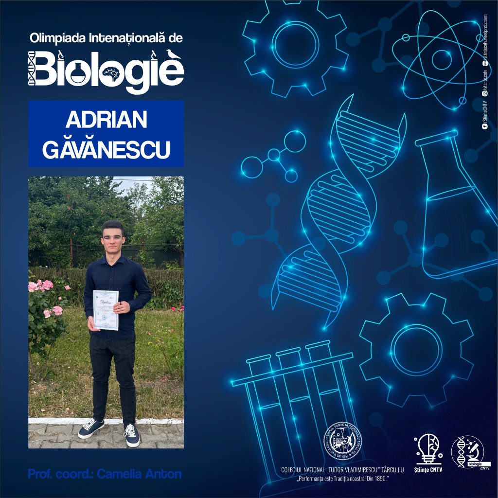 Elev gorjean calificat la Olimpiada Internațională de Biologie