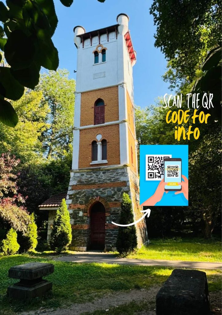 Obiectivele din Parcul Central din Târgu Jiu au coduri QR