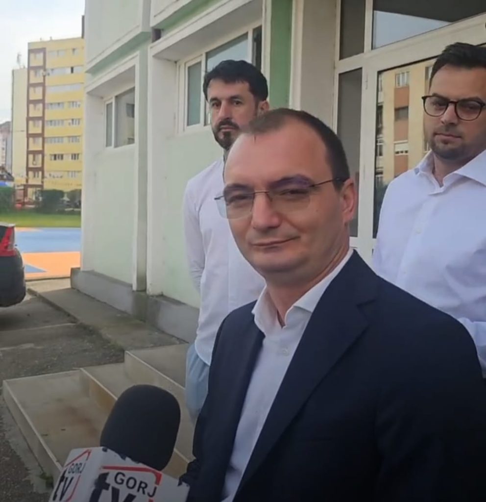 Iulian Vasile Popescu la ieșirea de la urne: „Este momentul în care putem face o schimbare majoră în viața orașului Târgu Jiu“
