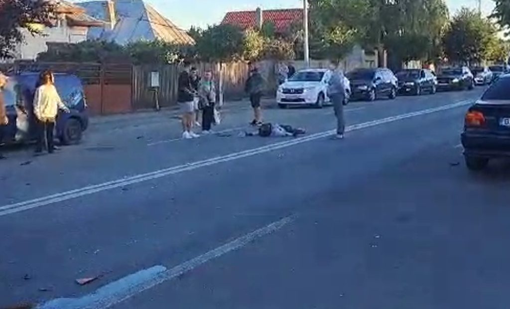 Șoferul autoturismului este vinovat de producerea accidentului de pe strada Victoria