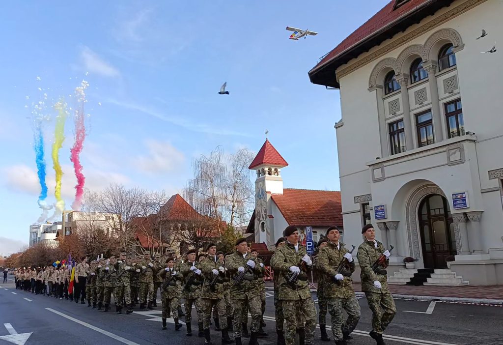ATENȚIE: Mâine se închide circulația pe mai multe străzi din Târgu Jiu, pentru a pregăti parada militara de 1 Decembrie