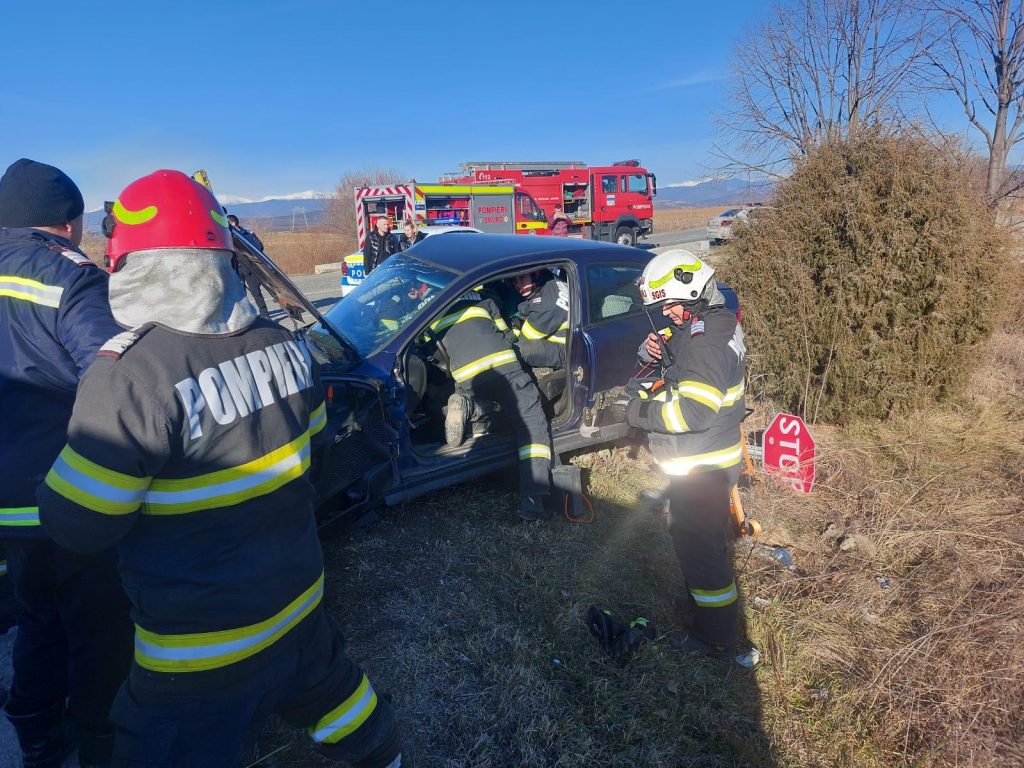 Cum a avut loc accidentul de la Bengești Ciocadia. Un șofer de 66 de ani nu a acordat prioritate