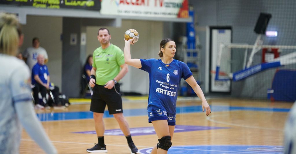 Echipa de handbal CSM Târgu Jiu a reușit să se califice în sferturile Cupei României