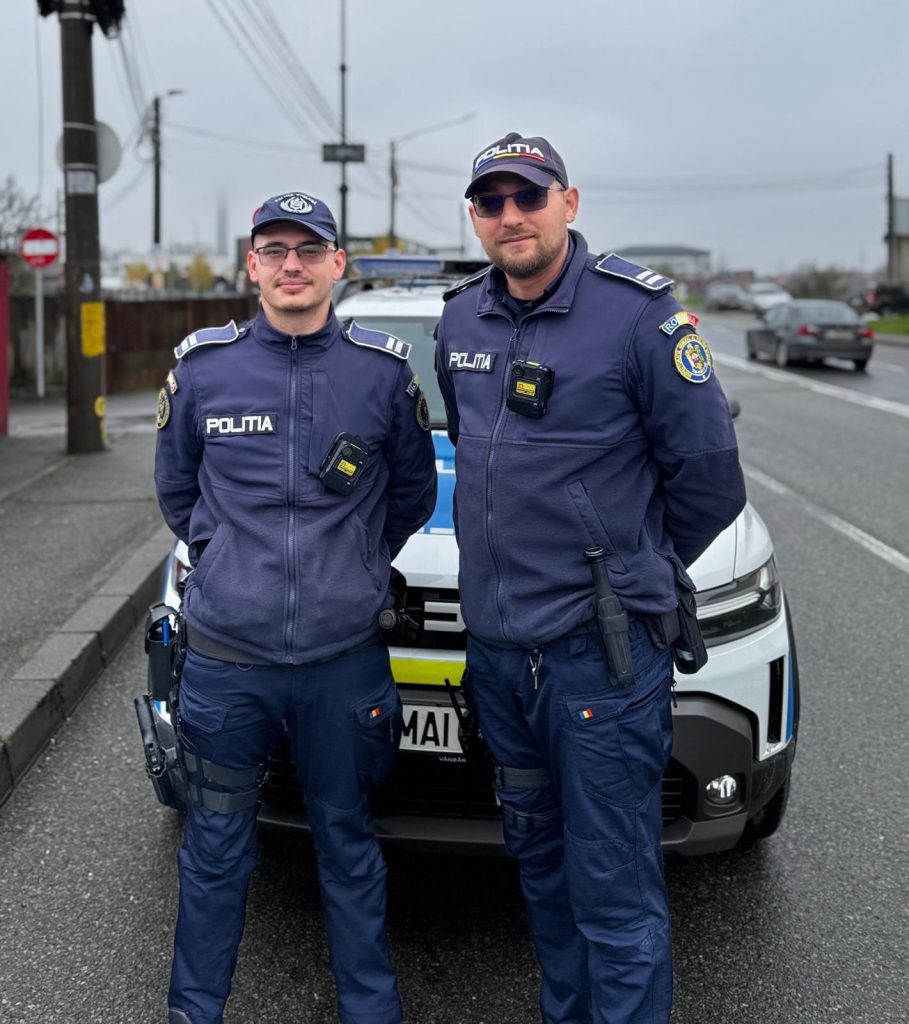 Gestul de omenie făcut de doi polițiști din Târgu Jiu. „Omenia există mai presus de datoria pe care o impune serviciul“