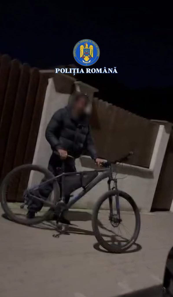 Reținut pentru furtul unei biciclete din curtea unei case din Târgu Jiu