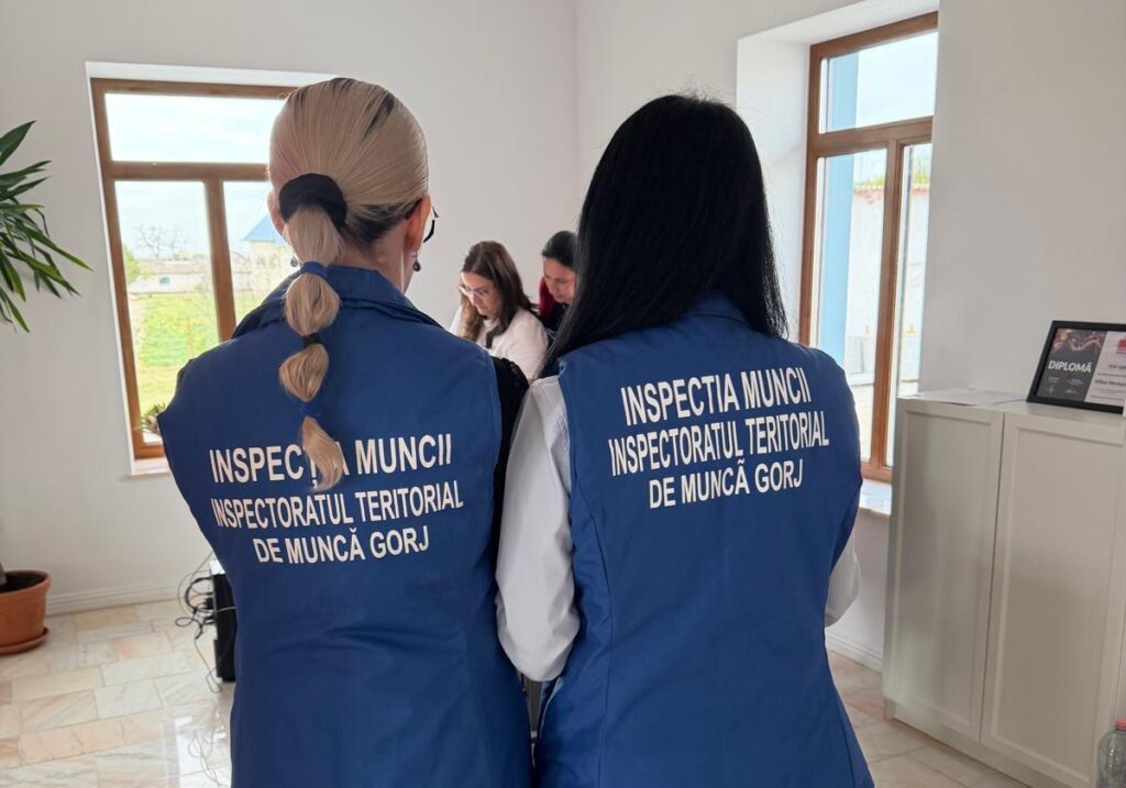 ITM Gorj: amenzi de peste 420.000 de lei în doar patru zile. Trei persoane găsite muncind fără forme legale la o entitate publică din Motru