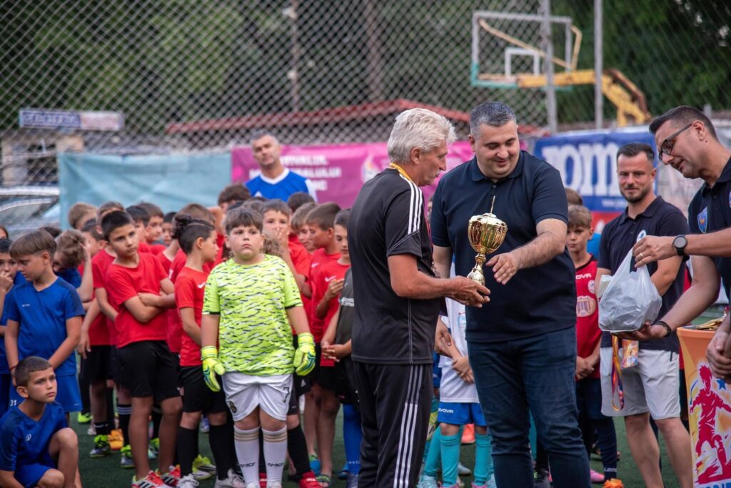Festivitate de Premiere a Turneului Național de Minifotbal pentru Copii de la Târgu Jiu